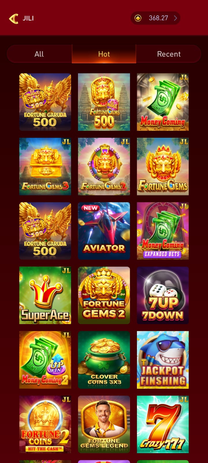 777in game bonus