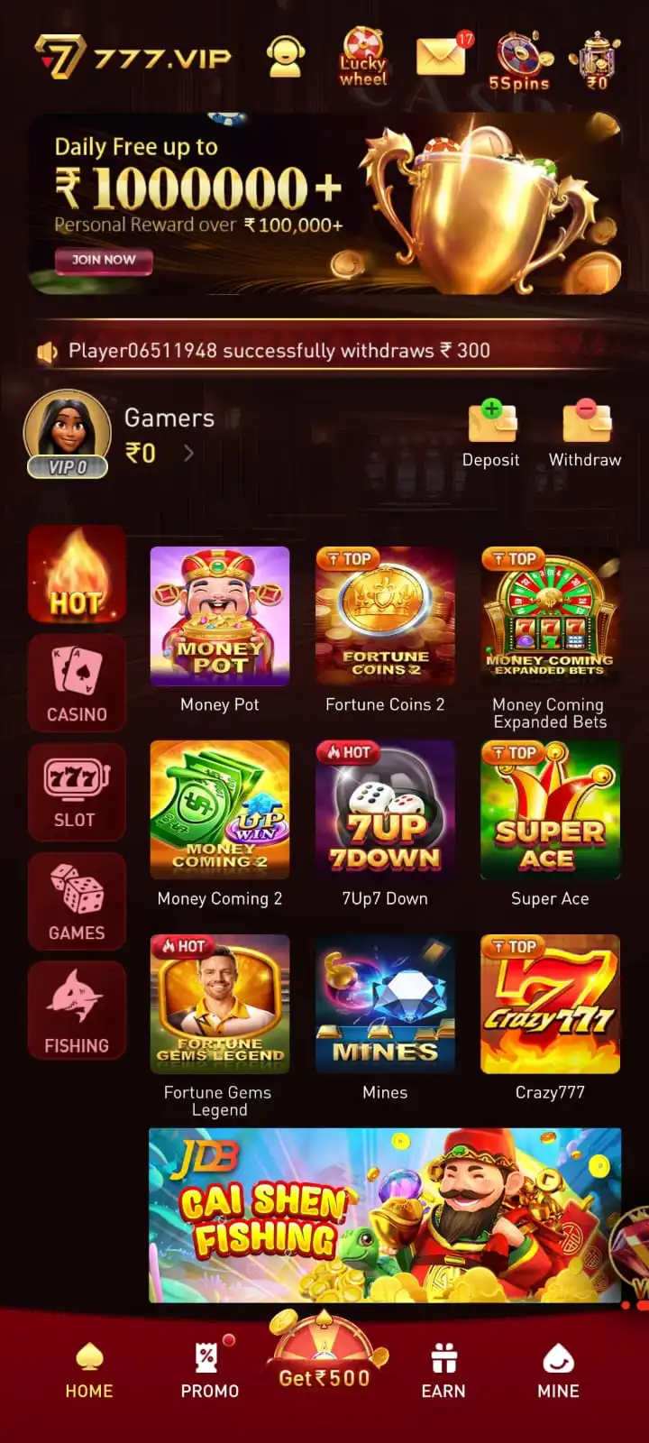 777VIP game download