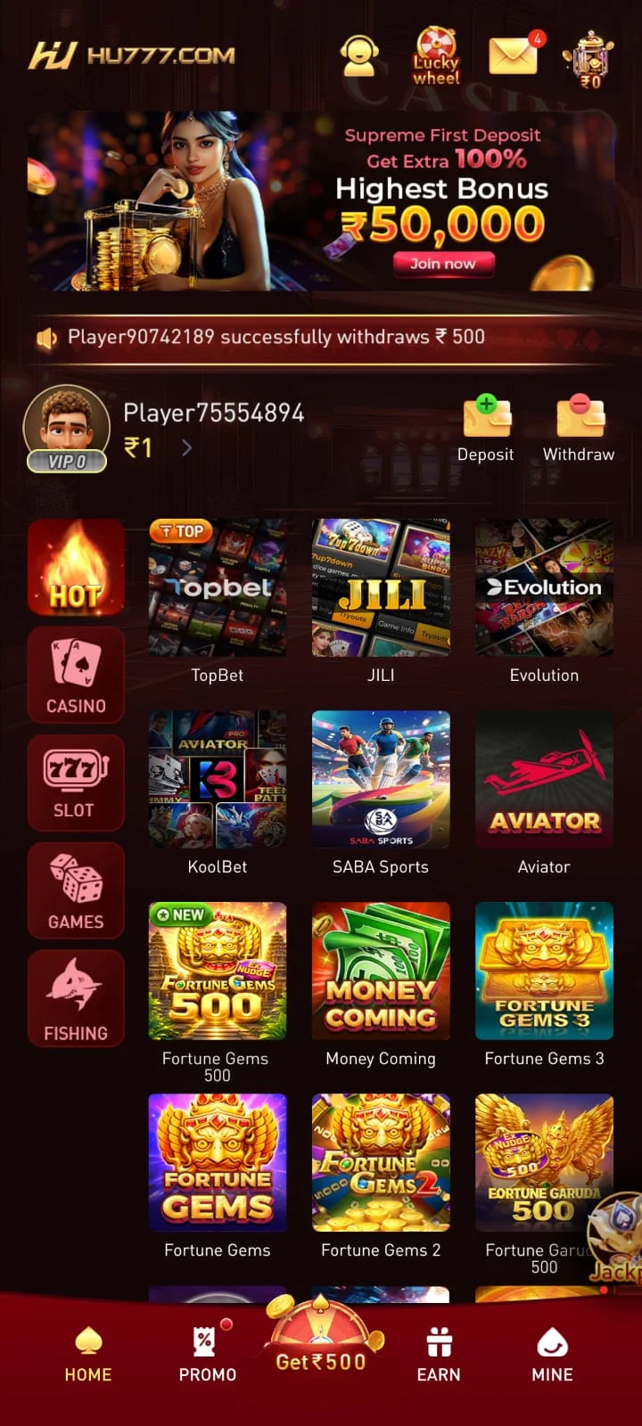 HU777 Game Download