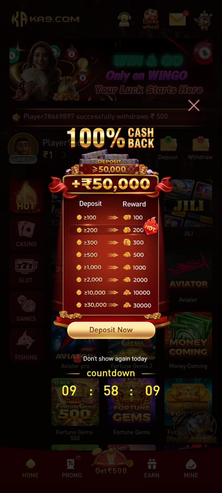 KA9 GAME BONUS