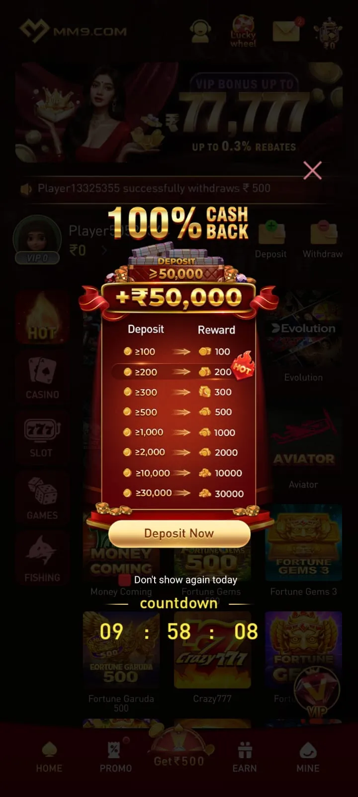 MM9 GAME BONUS