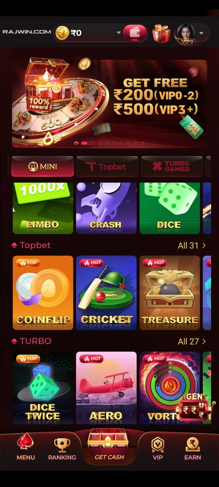 RAJWIN GAME DOWNLOAD PLAY AND WIN REWARDS