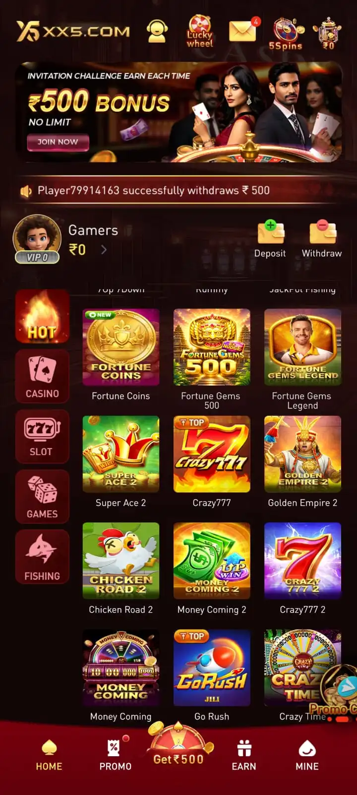 xx5 game download play and win