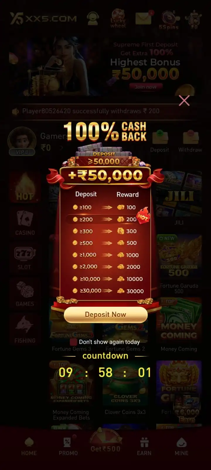 xx5 game download play and win bonus
